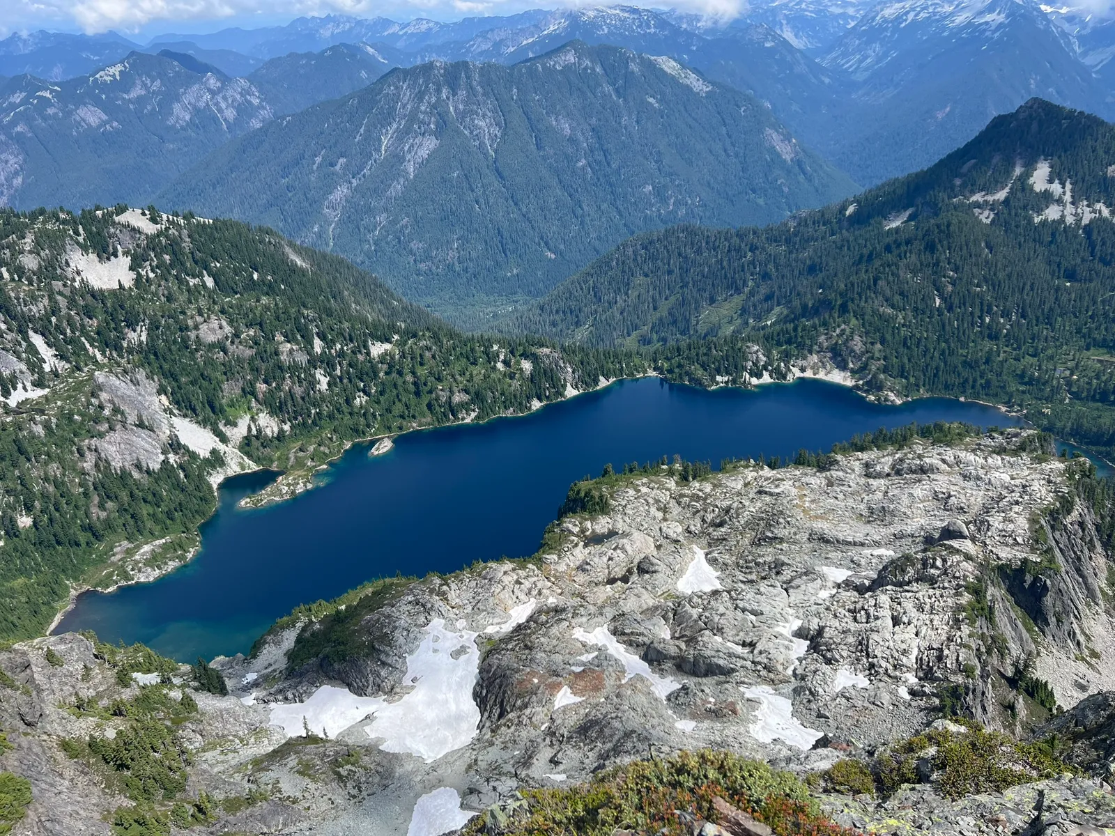 BEST viewpoint of Snow Lake