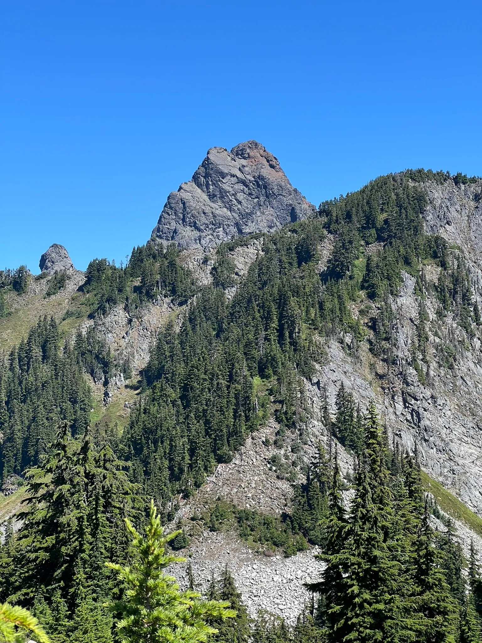 Mount Thompson seen on PCT