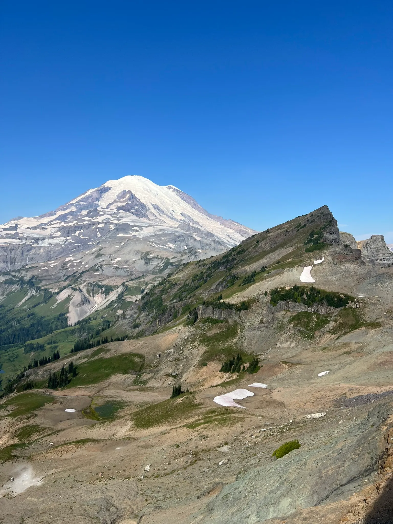 Banshee Peak with Rainier