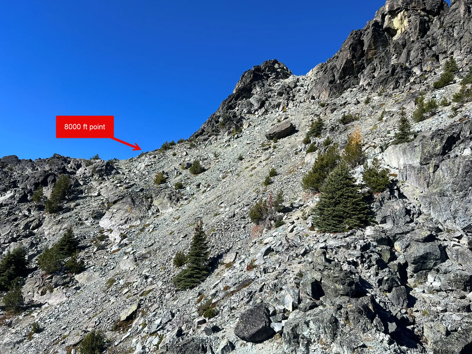 cross the bowl to other side of mountain