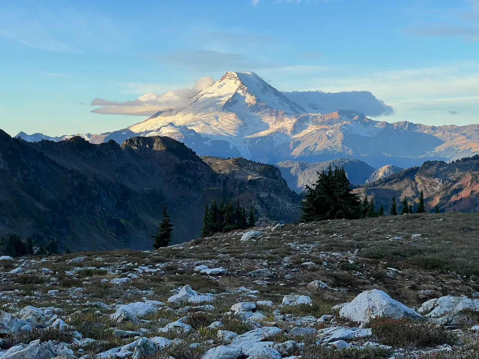 Mount Baker on Sunrise