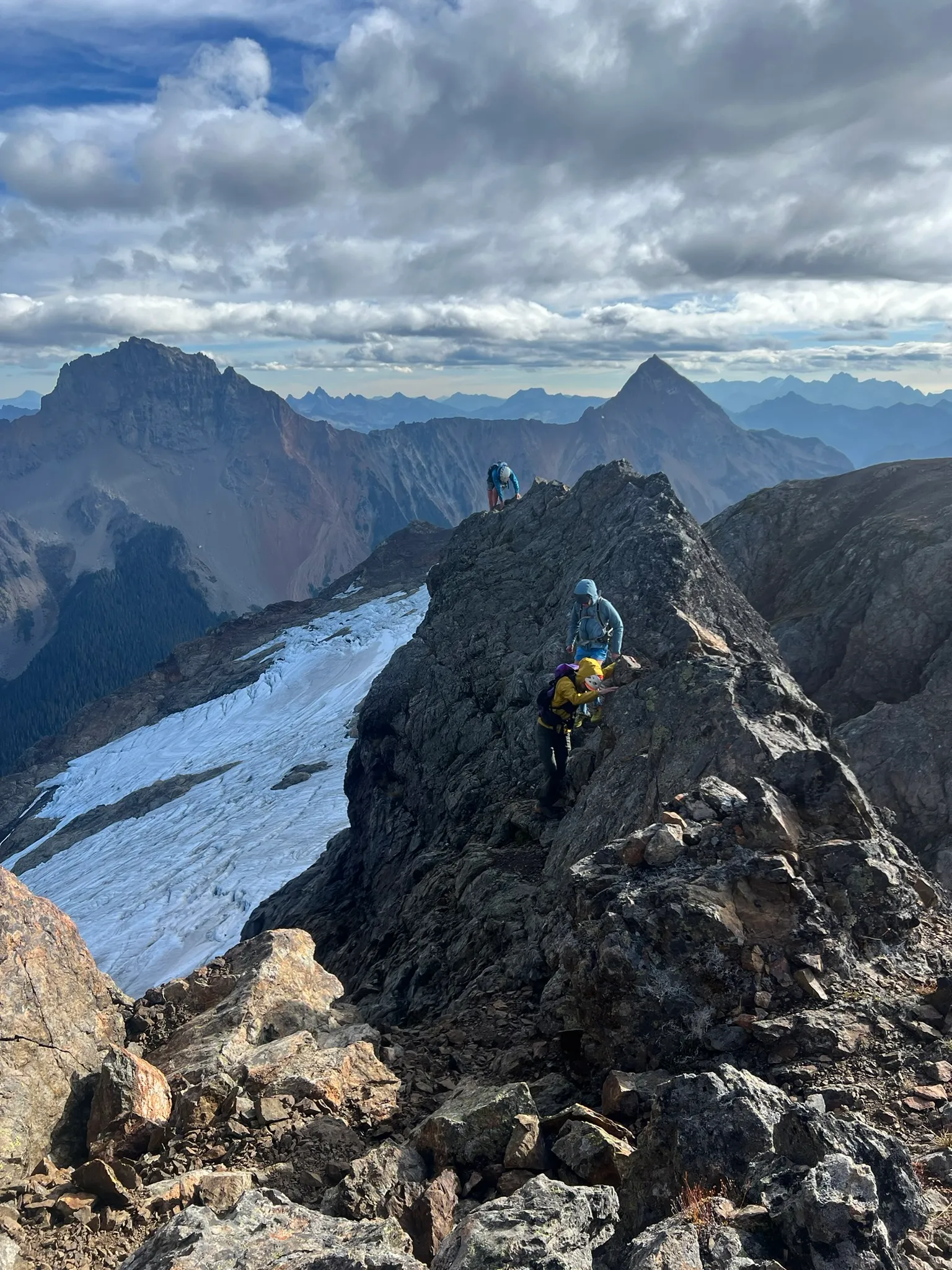 the short exposed traverse